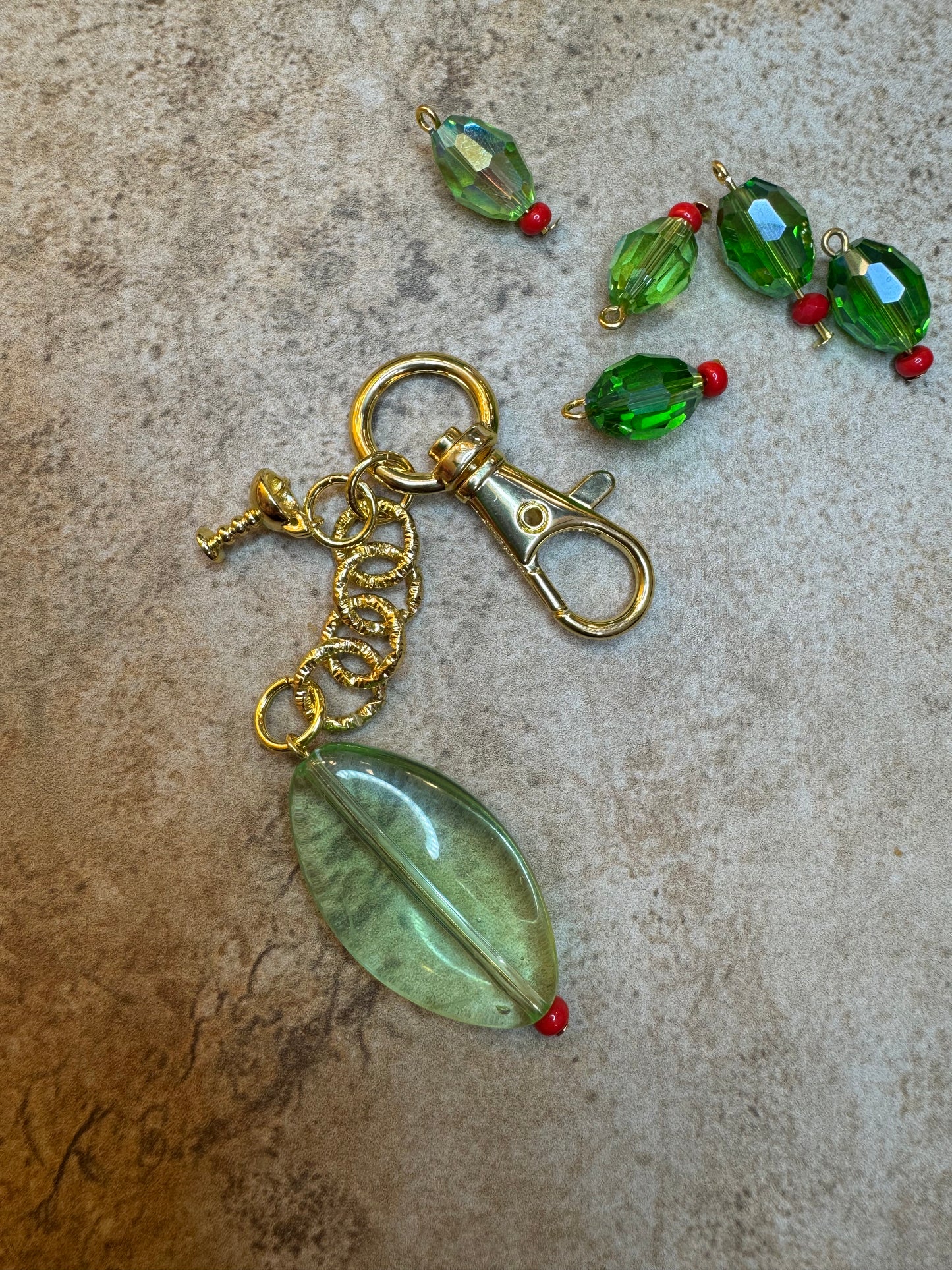 Extra dirty bag charm