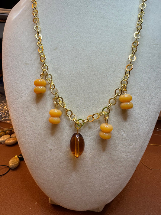 Amber necklace