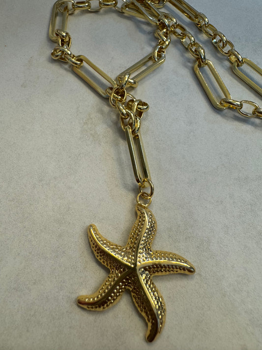 Starfish necklace