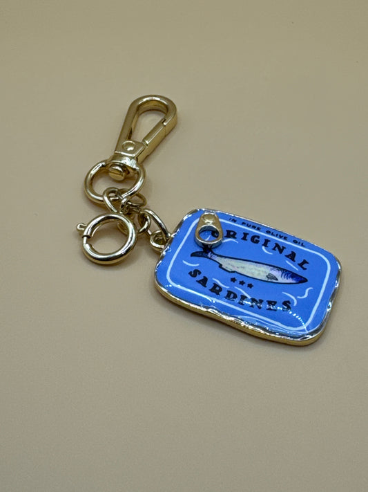 Sardine bag charm