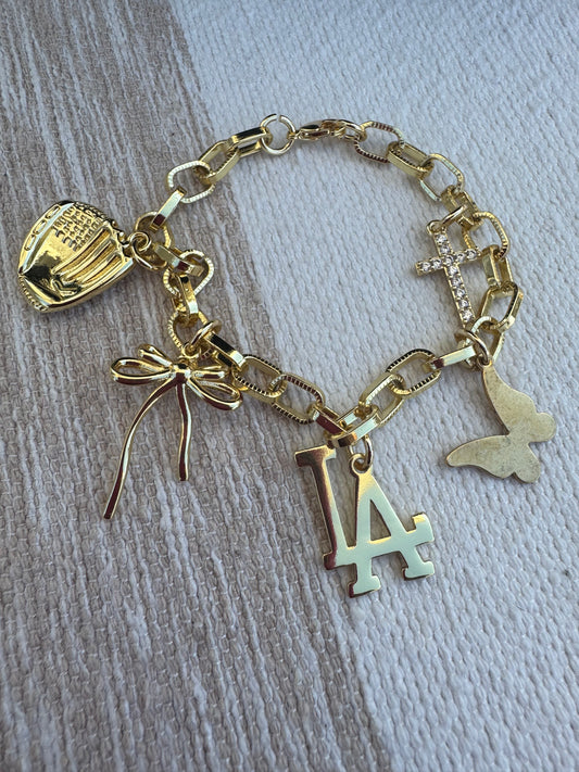 Downtown charm bracelet