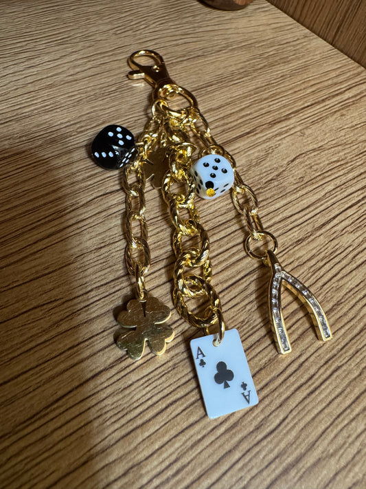 Lady Luck bag charm