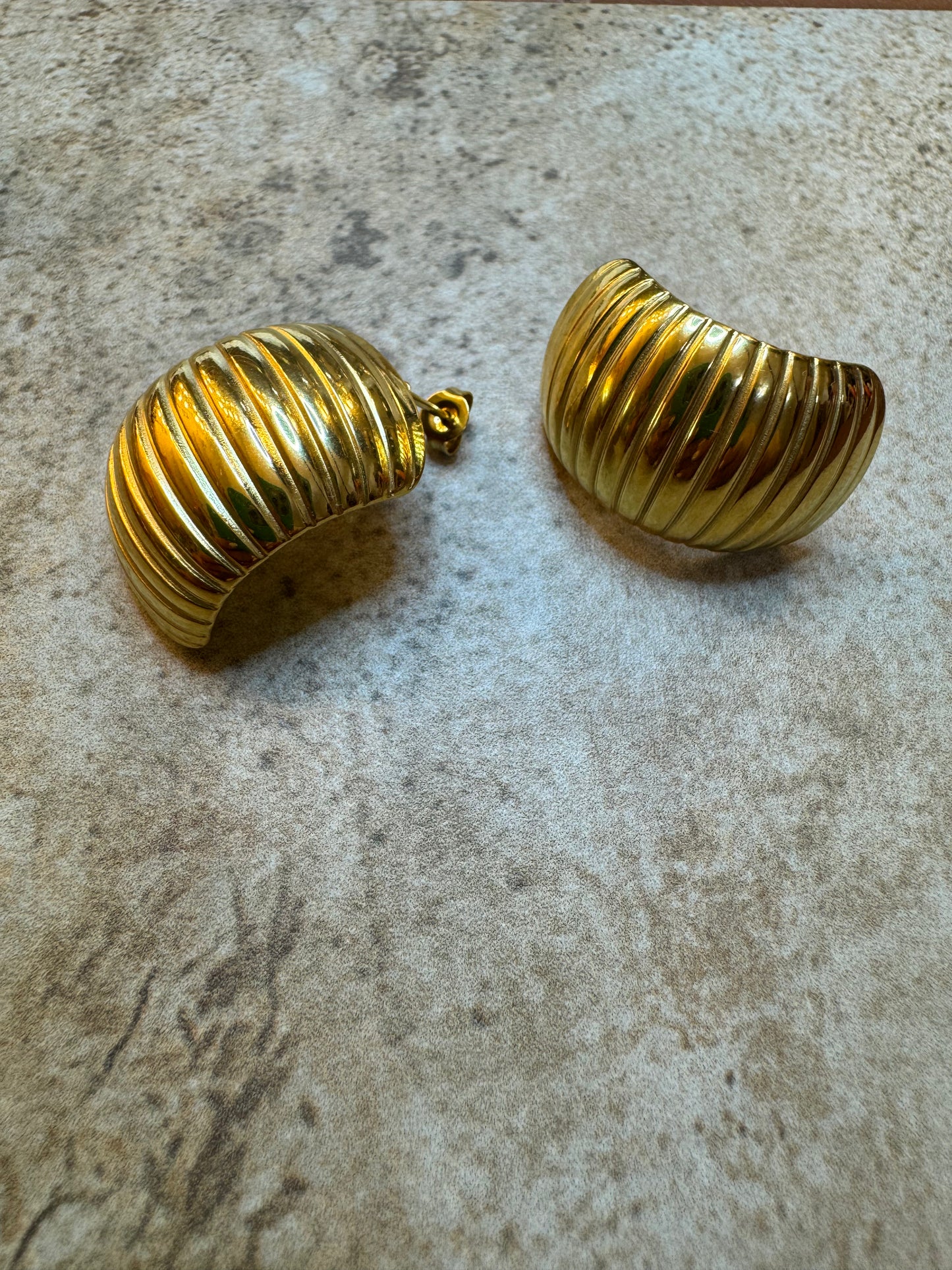 Golden hoops