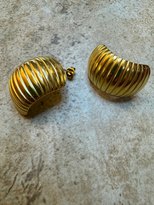 Golden hoops