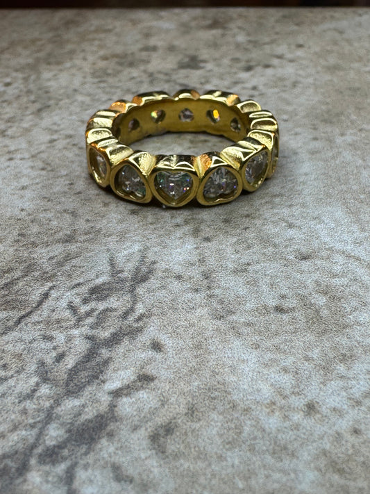Heart to heart ring