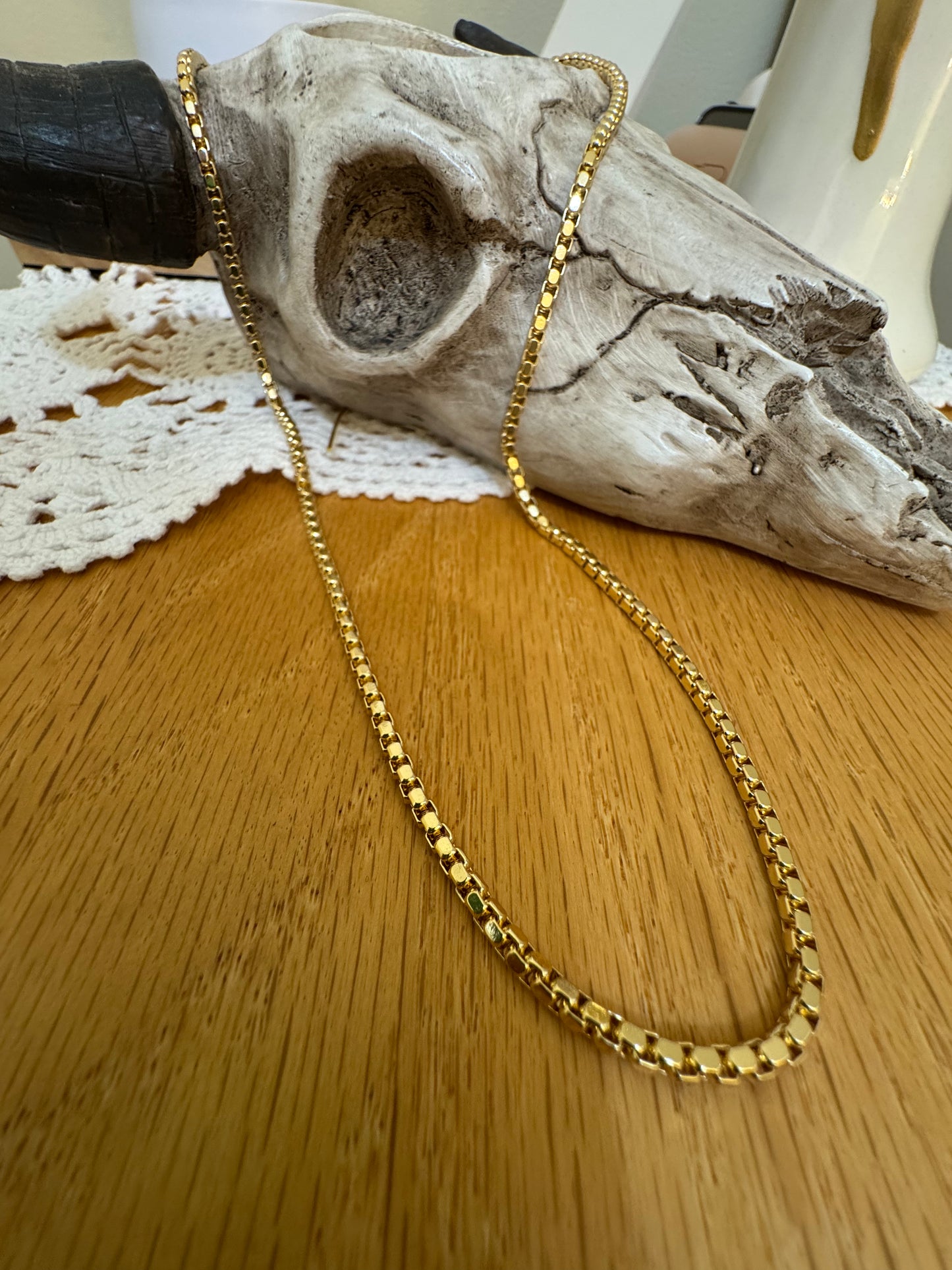 Golden necklace