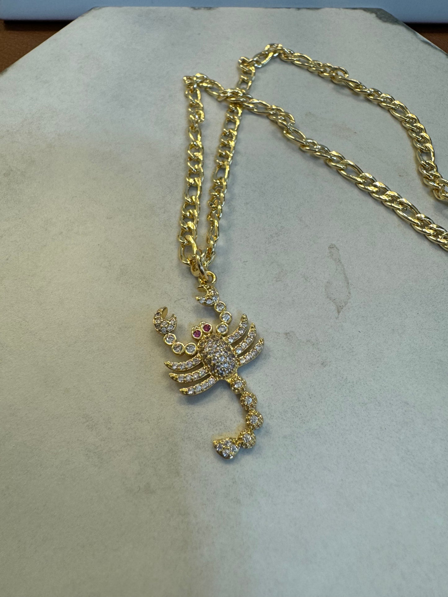 The scorpion necklace