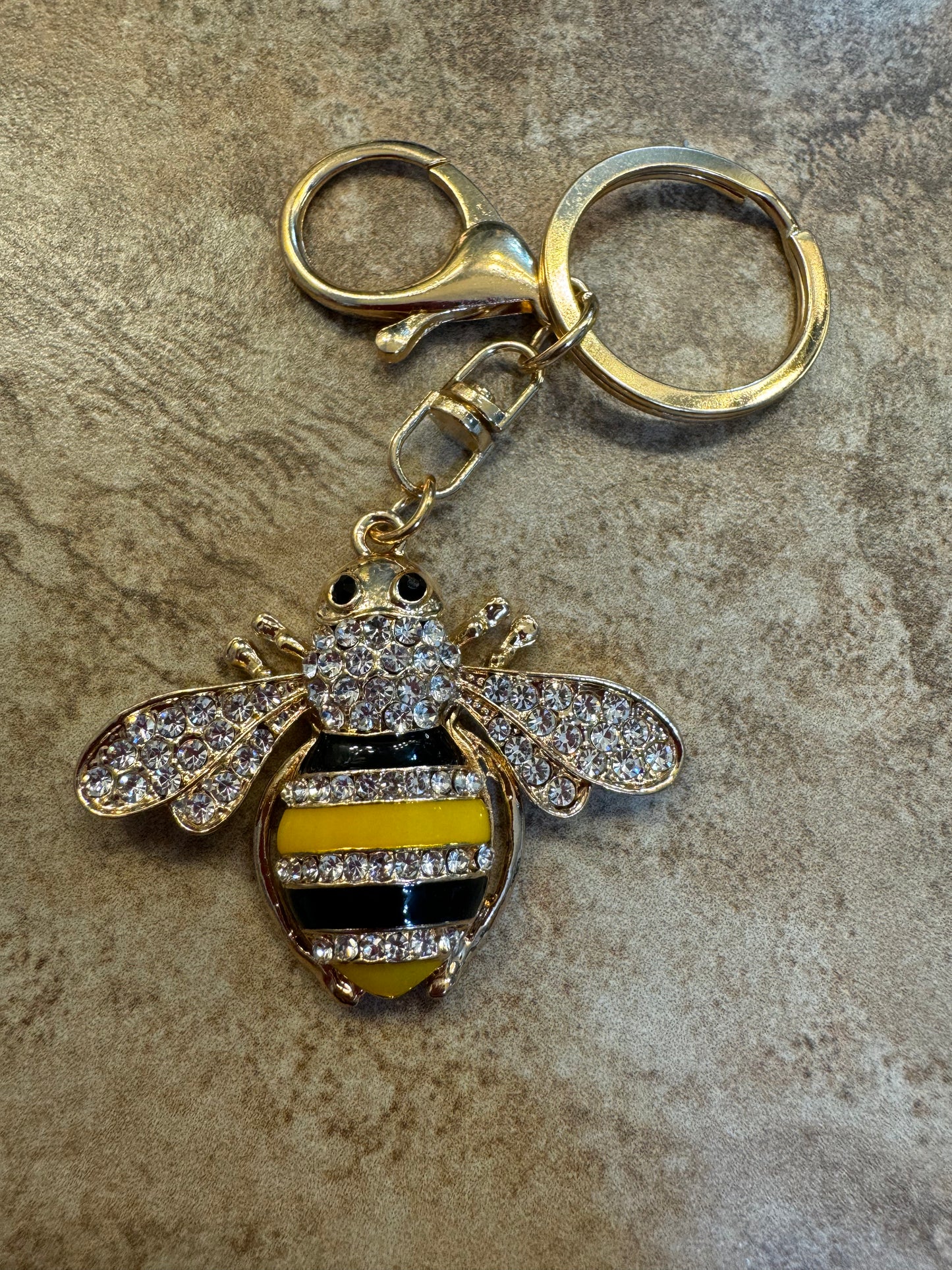 QUEEN bee bag charm